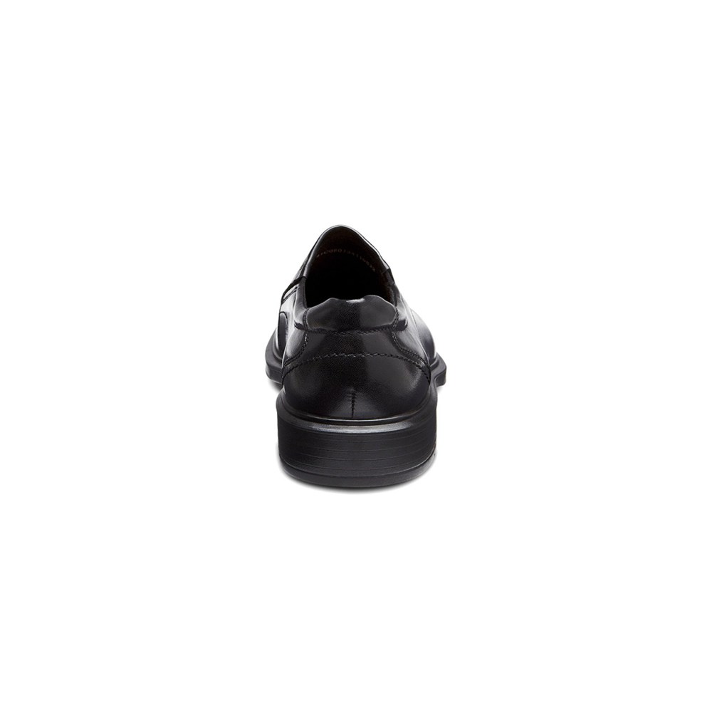 ECCO Mens Slip On Black - Helsinki Bike Toe - HPN-791623